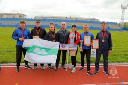 Спортсмены ГУ МЧС России по Курганской области взяли серебро на соревнованиях