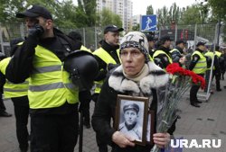 На Украине 9 мая у мемориалов и памятников дежурит полиция (архивное фото)