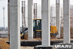 В Кургане идет стройка ТРЦ в Заозерном районе
