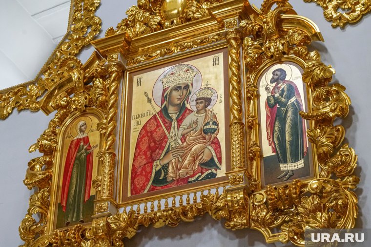 Галатская икона Божьей Матери в Храме знамения Божьей Матери. Шереметьевский двор,  Москва.