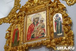 Галатская икона Божьей Матери в Храме знамения Божьей Матери. Шереметьевский двор, Москва.