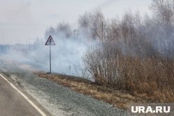 Возгорание на участке оперативно устранили