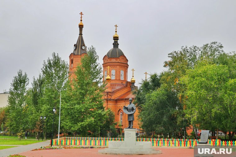 Храм Александра Невского в Кургане построен по проекту Юшкова