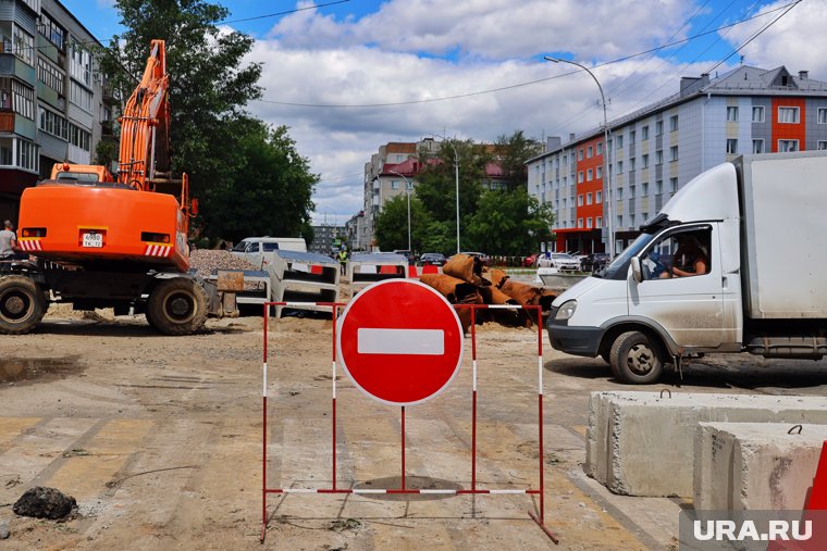 Девять дорог в Кургане оказались закрыты для движения