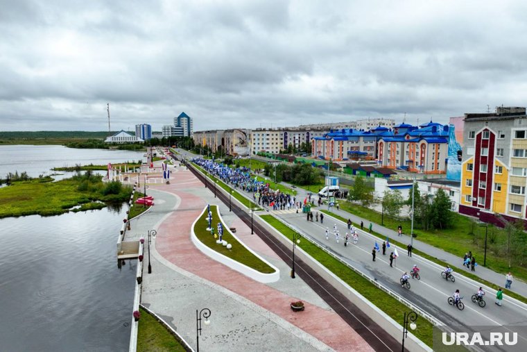 Парад-шествие в Надыме на День города - 2024