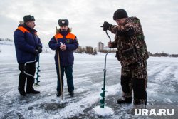 Спасатели провели контрольные замеры перед Крещением Господне