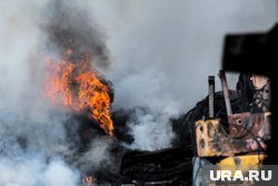 Сгорел деревянный частный дом