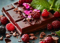 Сейчас существует шоколад с самыми разнообразными добавками