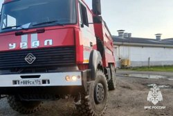 В тушении пожара принимали участие 16 единиц техники