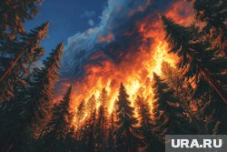 Лесные пожары охватили леса в ХМАО
