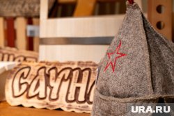 Баня-сауна находилась в отдельно стоящем здании во дворах
