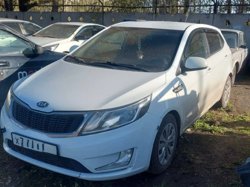 На этой Kia Rio мужчина гонял по Кургану