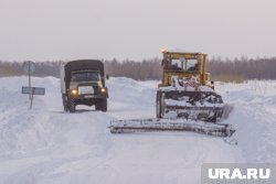 На зимнике разрешено движение транспорта массой до 20 тонн