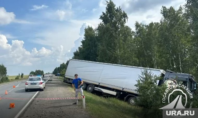Авария произошла под Троицком на трассе А-310 