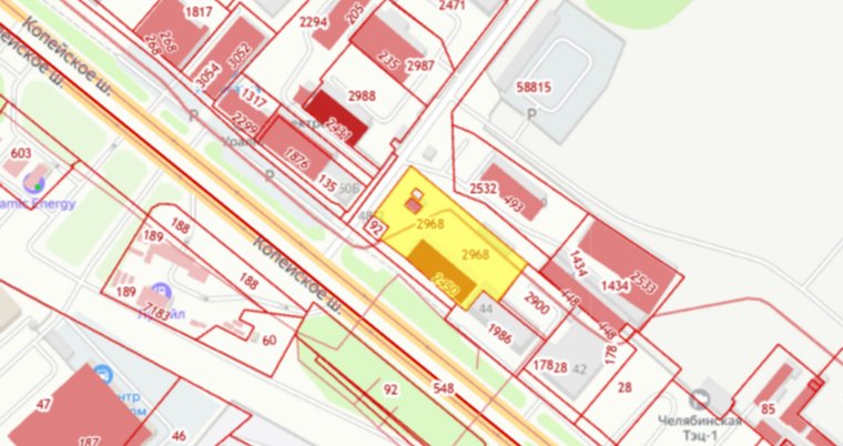 Площадь застраиваемого участка составляет 3 273 квадратных метра