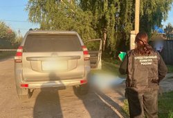 Следствие работает на месте убийства в Кургане