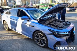 В результате аварии пострадали трое прохожих (архивное фото)