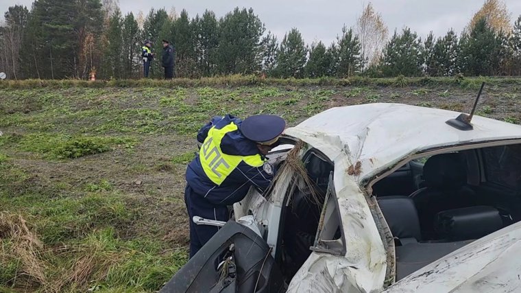 Кадры с места смертельной аварии
