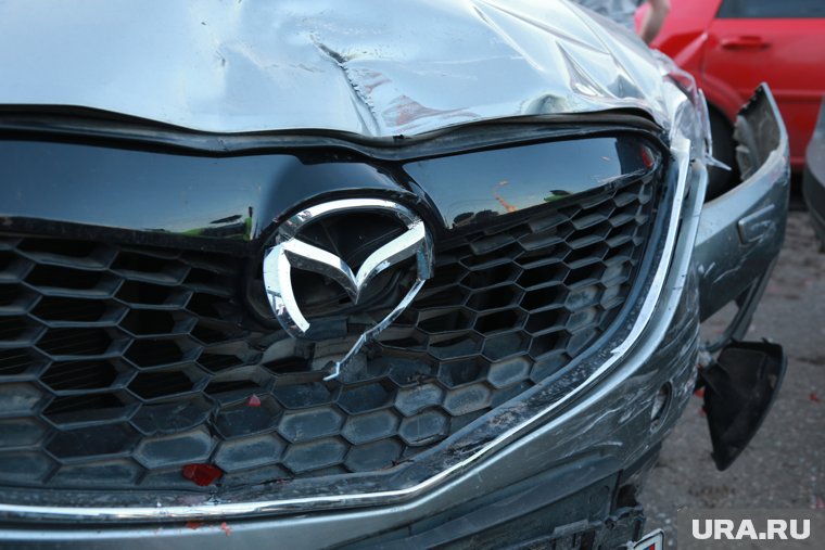 В ДТП пострадал пассажир автомобиля MAZDA