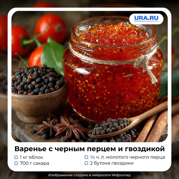Бодрящий вариант яблочного варенья. Отличный рецепт для зимы