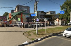 Речь идет о постройках у ТЦ по улице Стахановской, 19/1