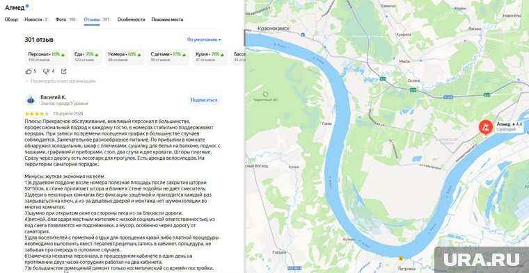 Клиенты санатория говорят, что персонал на всем экономит