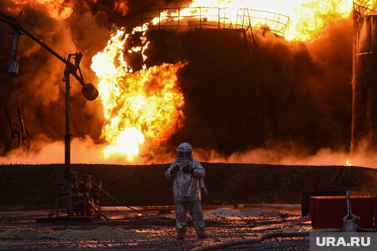 ВСУ ударили по нефтебазе в Волгоградской области (архивное фото)