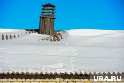 В жилом доме из-за открытой крыши мерзнут люди и залетают птицы в вентиляцию