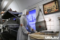Мультимедийная экспозиция позволяет почувствовать себя в роли раненого или медика (архивное фото)
