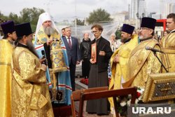 В молебне принял участие Алексей Орлов 