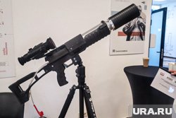 Новая лазерная система России (на фото - ее прототип) способна сжигать дроны противника