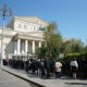В Москве проходит прощание с символом русского балета Юрием Григоровичем. Фоторепортаж