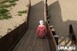 Женщина увела ребенка к себе в квартиру (архивное фото)