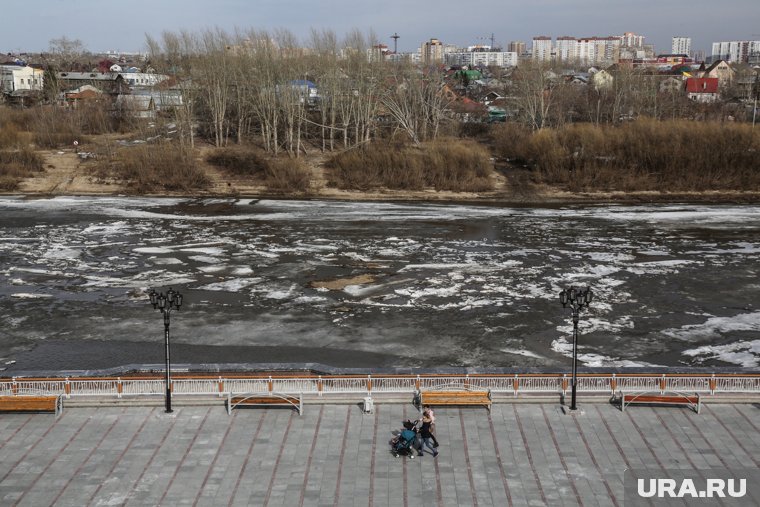 Обычной датой начала ледохода в Тюмени синоптики считают 16 апреля
