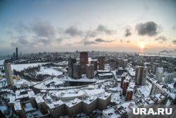 В Екатеринбурге средняя температура зимой была -6,6 градусов