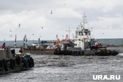 Паромная переправа начала свою работу (архивное фото)