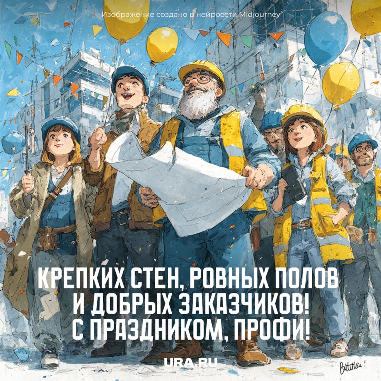 Проект завершен — дом стал домом: честь профессии строителей