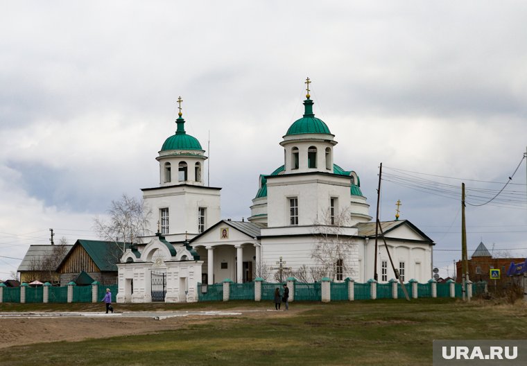 В кургаснком селе газ провели в церковь