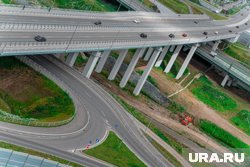 Разворотная петля находится  в километре от строящейся развязки по Московскому тракту