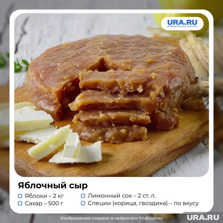 Яблочный сыр хранится месяцами