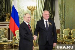 Путин направил поздравительную телеграмму Бадре Гунба
