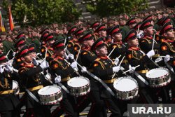В Дагестане прошел военный парад детсадовцев