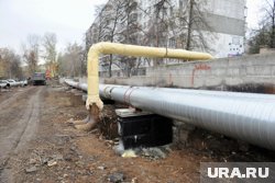 В Металлургическом районе завершается ремонт 500 метров теплотрассы