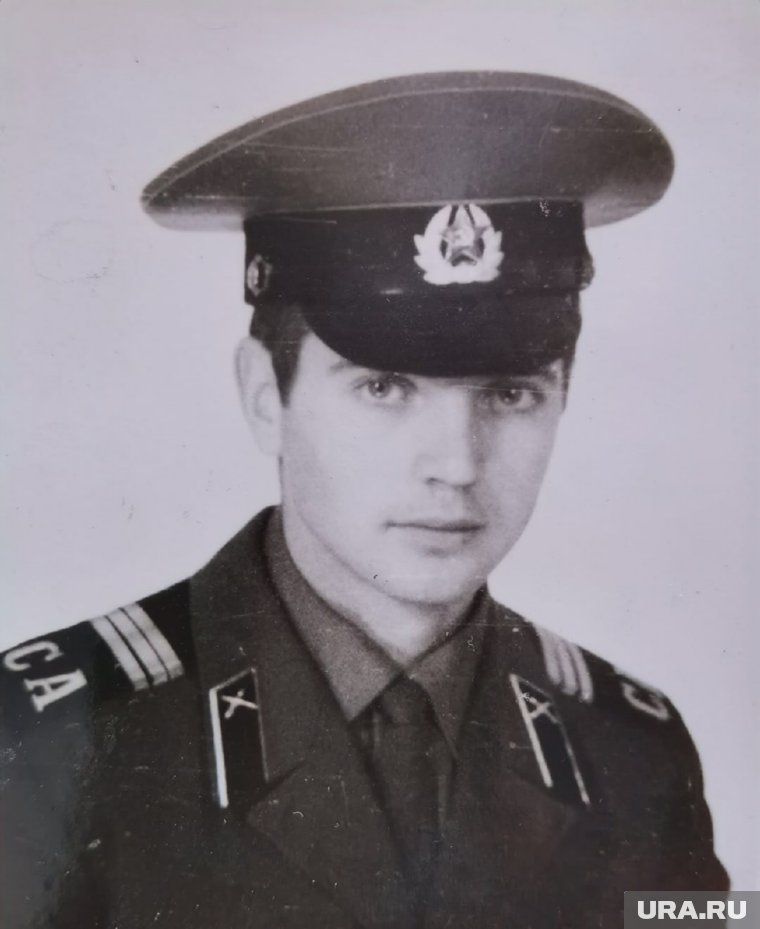 Александр Репин во время службы в армии