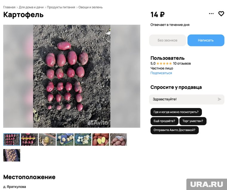 В 14 рублей килограмм картофеля обойдется при оптовой закупке от двух тонн