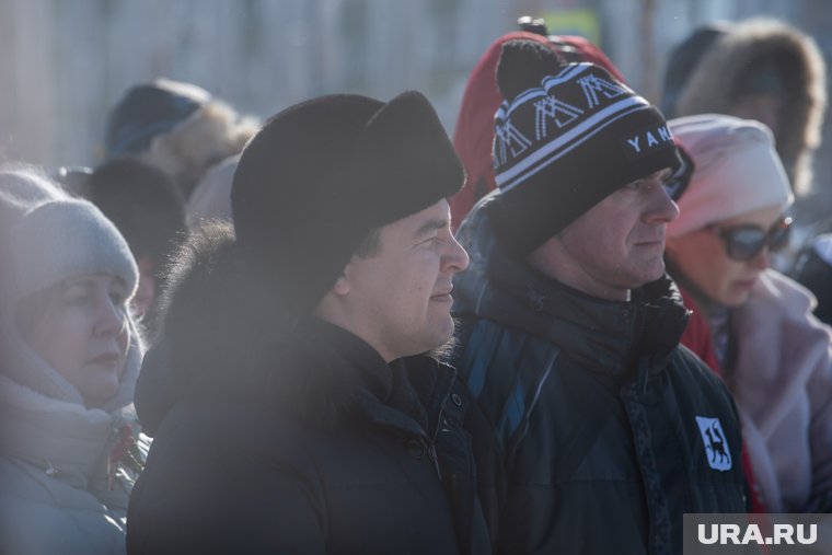 Артюхов и мэр Титовский посетили стройки Салехарда