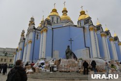 Сторонники ПЦУ прорвалась в храм Украинской православной церкви (архивное фото)