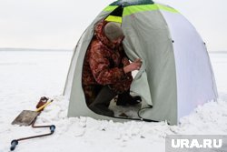 Хороший улов ждал рыбака