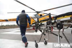 Медики оперативно забрали девочку для лечения