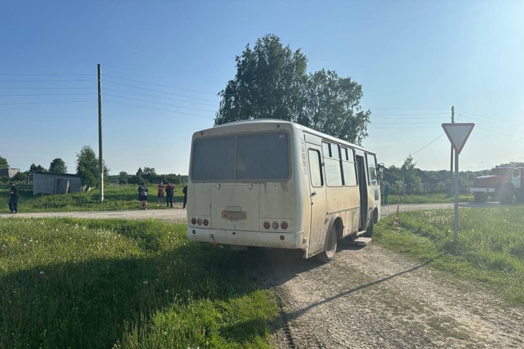Автобус сбил женщину в селе Яр